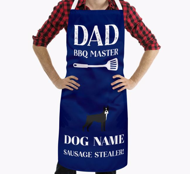 Master of the Barbecue: Personalized {breedFullName} Apron